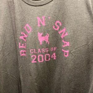 Torrid Gray Tee with Pink Graphic